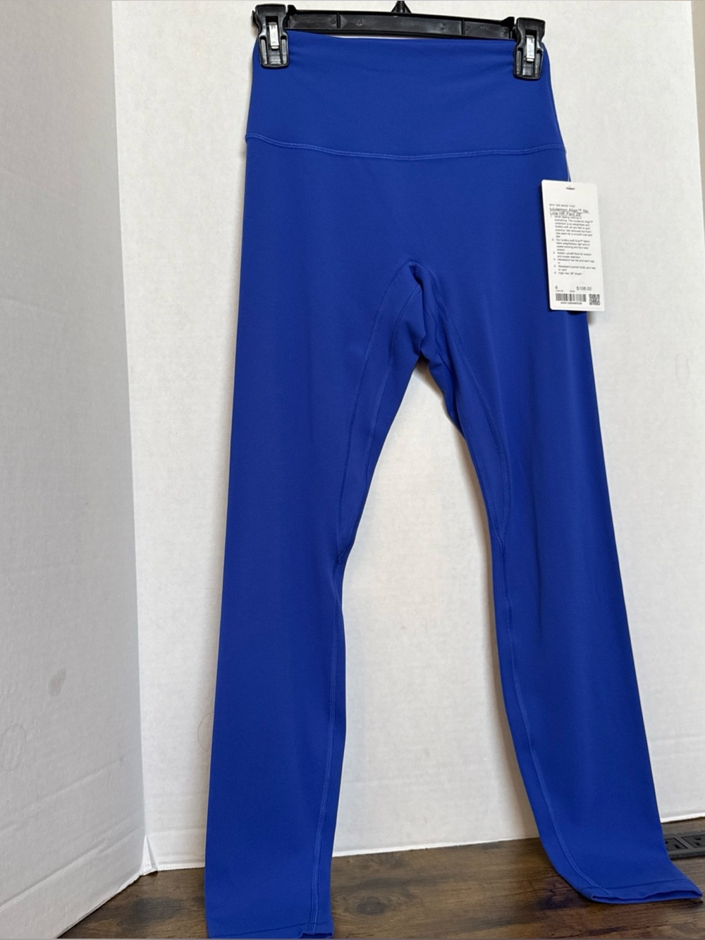 Lululemon Leggings Align No Line HR Pant 28” Size 8 NEW Beach Ball Royal Blue